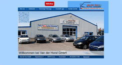 Desktop Screenshot of hansvanderhorst.com